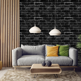 Adesivo Decorativo Tijolinho Preto
