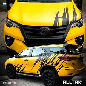 Adesivo Alltak Automotivo Satin Yellow
