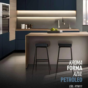 Adesivo Decorativo Kroma Azul Petróleo