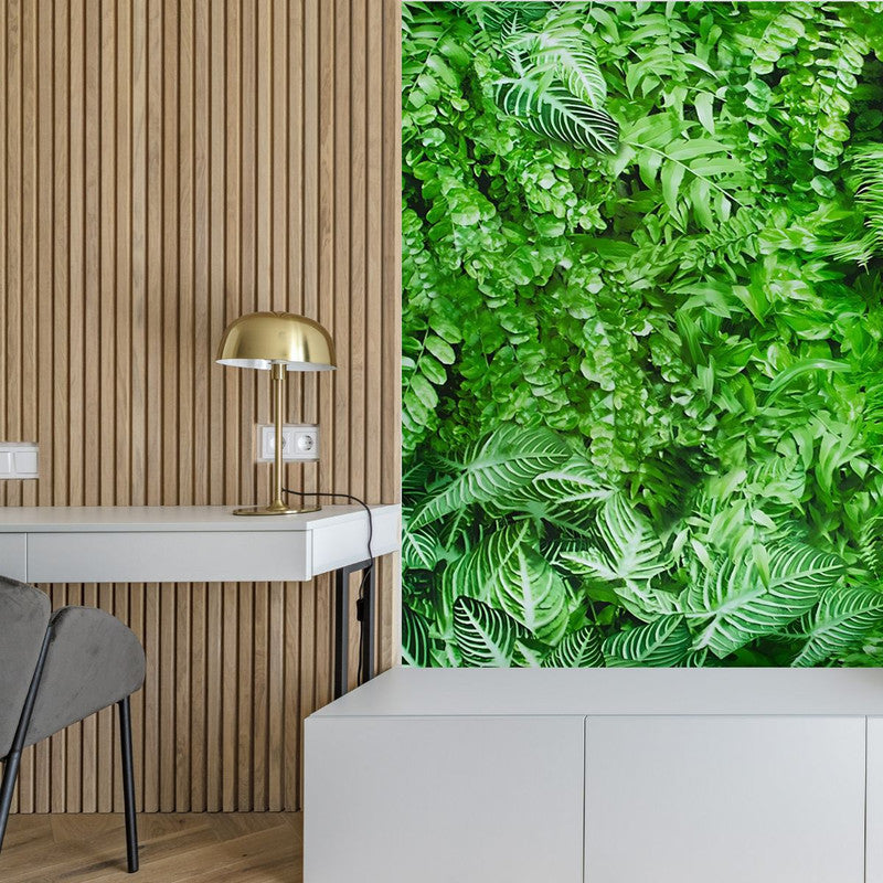 Adesivo Decorativo Folhagem Verde Jardim Vertical