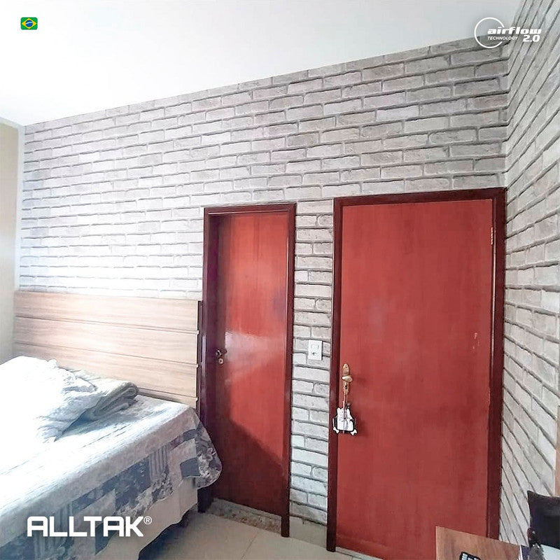 Adesivo Decorativo Tijolinho Branco