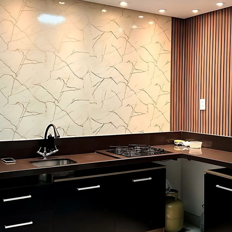 Adesivo Decorativo Alltak Mármore Crema Marfil Brilho