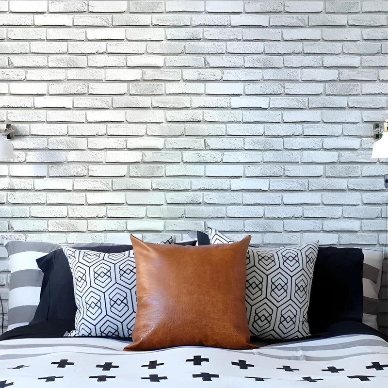 Adesivo Decorativo Tijolinho Branco